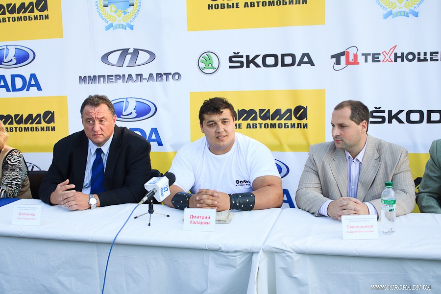 Дмитро Халаджі світовий рекорд Донецьк